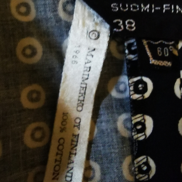 MARIMEKKO 1968 sleeveless blouse - Picture 4 of 8